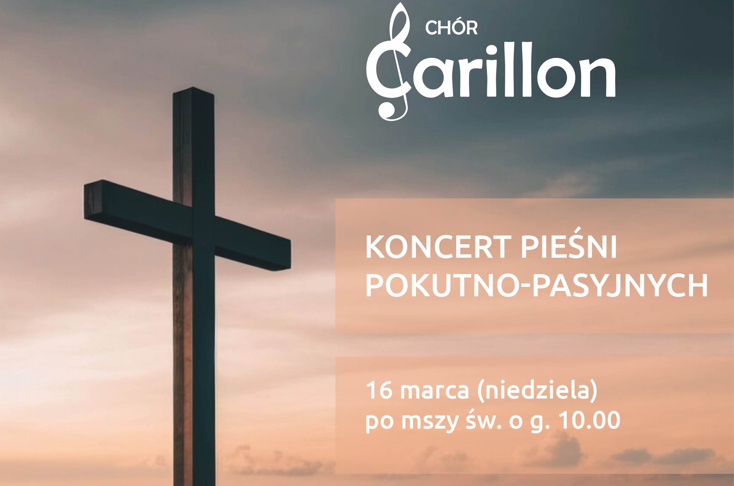 KONCERT PARAFIALNEGO CHÓRU CARILLON I ZBIÓRKA NA RZECZ CHOREJ CHÓRZYSTKI